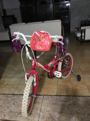 Bicicleta barby para nena