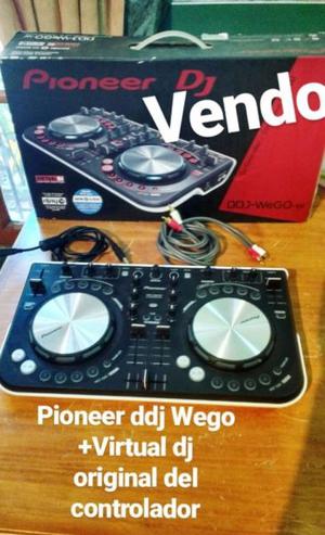 Pioneer Dj Wego controlador y virtual dj