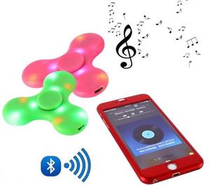 Spinner Bluetooth con cable y luces