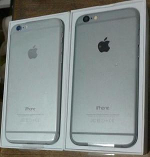 2 iPhone 6 nuevos liberados en color plata y gris espacial