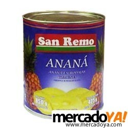 Ananás 850 Grs (san Remo)(san Remo)