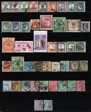 28)- inglaterra - colonias y protectorados - 41 sellos