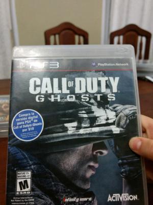Call of duty ghosts ps3 usado fisico