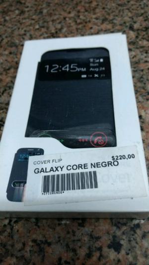 Cover Flip para Samsung Galaxy Core Negro
