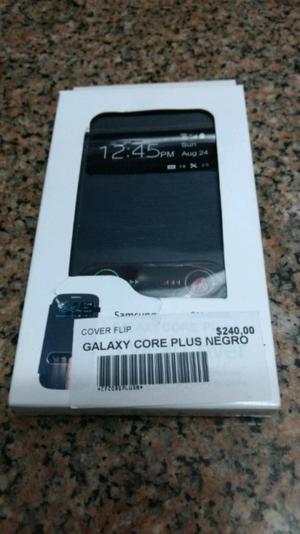 Cover Flip para Samsung Galaxy Core Plus Negro