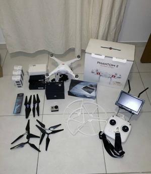 Drone Djiphantom2,gimbalh32d,miniosd,2 Baterias,fpv, gopro
