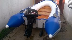 GOMÓN ALBATROS 430 + MOTOR PARSUN 15 HP - IMPECABLE