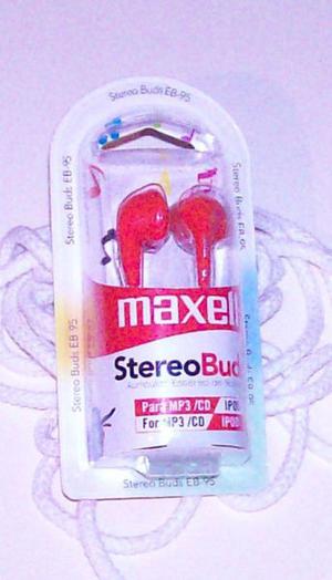 Maxwell Audiculares Stereo Buds EB-95