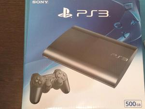 PlayStation 3 + 1 joystick usada 500gb de memoria