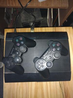 Ps3 con dos joystick juegos físicos y digitales