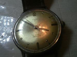 Reloj Timex Suizo Cuerda Pulsera Antiguo