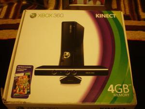 Xbox 360 Kinect Joystick 2 Juegos 4gb Poco Uso No Chipeada