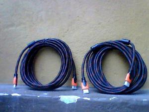 liquido 2 cables de HDMI de 5m c/u $180