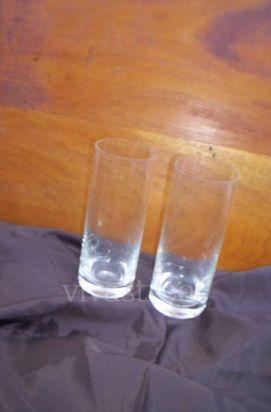 vasos alto18cm, diametro 7cm.cristal $vasos