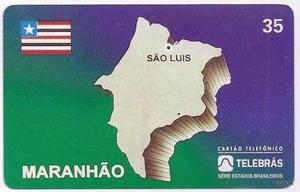 BRASIL MARANHAO TARJETA TELEBRAS USADA 35 UNIDADES