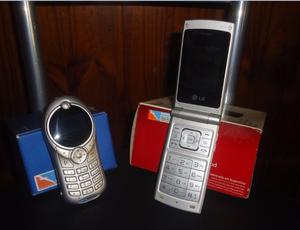 Celular Lg A-133 y Motorola c-115 (Usados Impecables)
