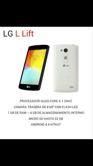 OFERTA!!! LG L LIFT LIBRE, NVO, ORIGINAL!