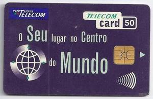 PORTUGAL TARJETA TELECOM 50 CARD USADA
