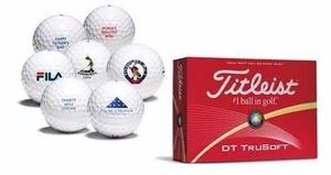 Pelotas Golf Titleist Dt Trusoft Nuevas Con Logo O Nombre
