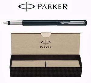 Lapicera De Pluma Parker Vector Negra Fp 