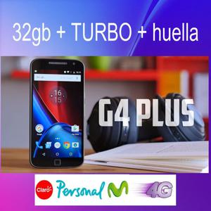Motorola Moto G4 Plus 32gb 2gb 16mpx + Turbo Libre Orig