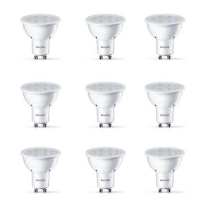 Pack 10 Lamparas Dicroica Philips Led 5w Guv Calida