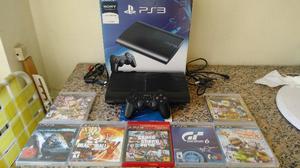 PlayStation 3 SuperSlim 500GB + 14 Juegos Digitales - En