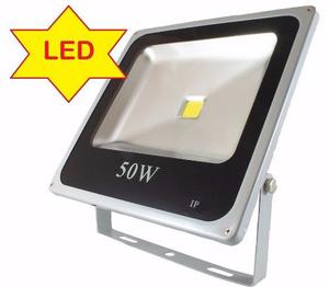 Reflector Led Blanco 50w Bajo Consumo Alta Potencia Exterior