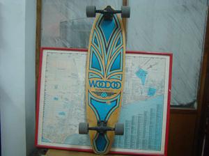 longboard woodoo blue carve