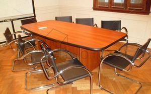 mesa de reunion para oficina-hogar-conferencias linea novo