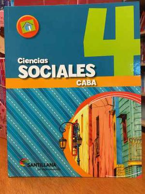 Ciencias Sociales 4 - Caba - Santillana En Movimiento