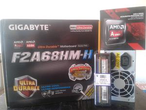 Kit A8 mas fuente y mother con HDMI