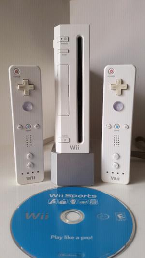 Nintendo Wii Sports En Caja Original. Con Juegos Incluidos