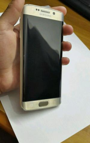 Samsung S6 Edge Liberado Dorado Gold Impecable Sin Detalle