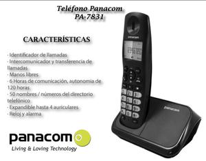 TELEFONO INALAMBRICO PANACOM CON ID DE LLAMADAS