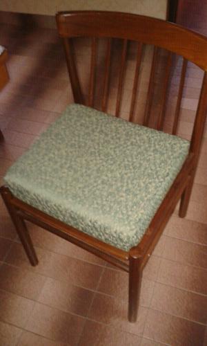 10 diez sillas con tapizado