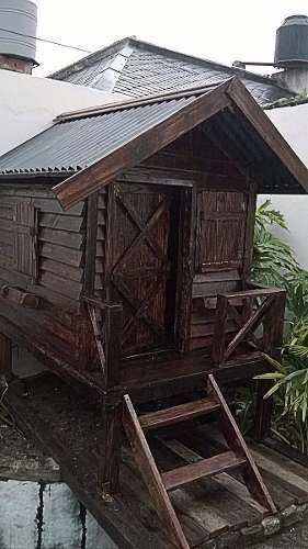 Casitas Infantiles De Madera + Obsequio