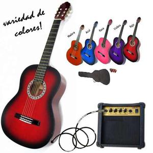 Combo Guitarra Electrocriolla Mediana Niño+ Amplificador