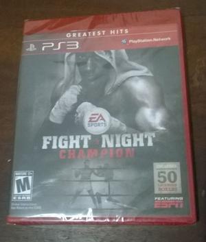 Fight Night Champion PS3 Sellado