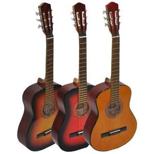 Guitarra Criolla Mediana Superior Colore Funda Pua Garantia