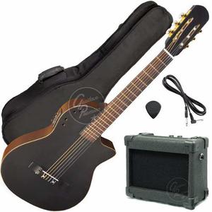 Guitarra Electroacustica Nylon Eq Afinador Funda Cable Ampli