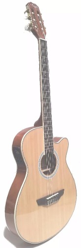 Guitarra Parquer 1/2 Caja Electroacustica Nylon Gcmc100lbeq4