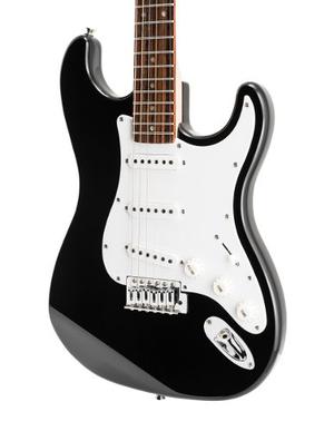 Guitarra Squier Stratocaster Standard Negra C/funda