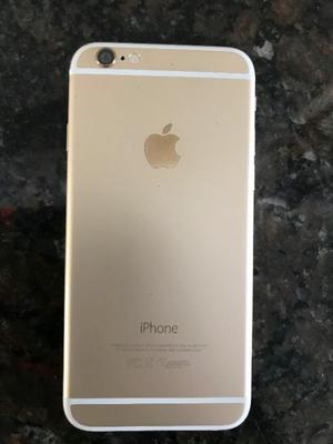 IPHONE 6 DE 16 GB CON CAJA Y ACCESORIOS IMPECABLE, DORADO