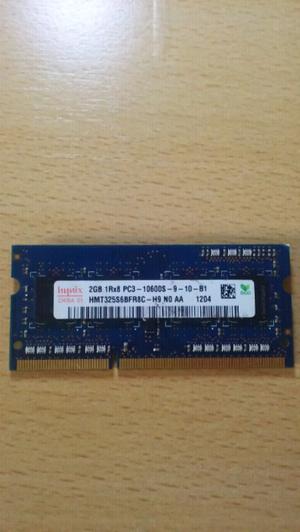 Memoria 2 Gb DDR3. Pcs Hynix notebook