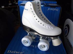 Patin Artistico Profesional Daiwa Blanco 30 Al 35