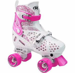 Patines Artisticos Extensibles Botas 4 Ruedas Roller Derby