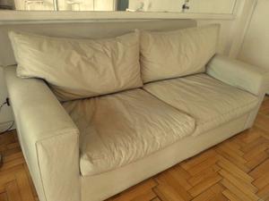 Sofa Sillon Ecocuero 2 Cuerpos