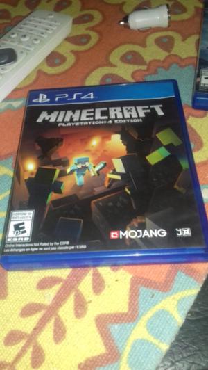 VENDO MINECRAFT PARA PS4 A $700