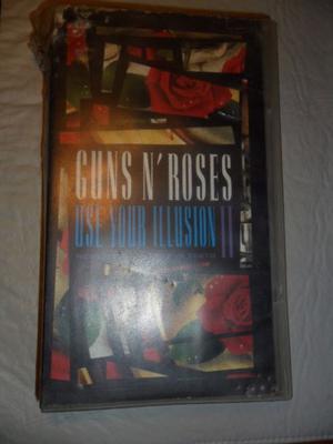 cassette vhs show en vivo de guns n roses